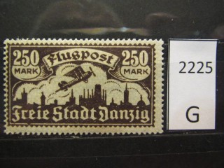 Фото марки Германия Данциг 1923г *