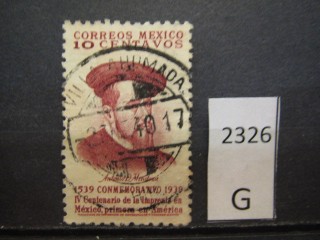 Фото марки Мексика 1939г