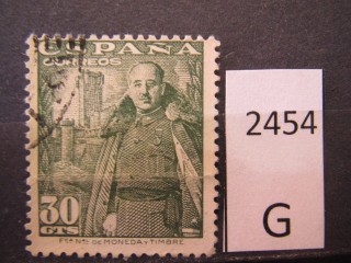 Фото марки Испания 1954г