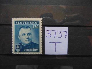 Фото марки Словакия марка 1939г **