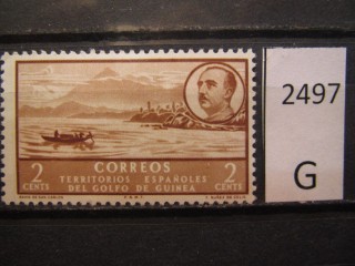 Фото марки Испанская Гвинея 1949г *