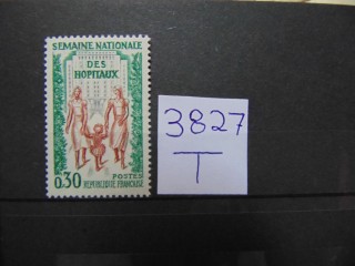 Фото марки Франция марка 1962г **