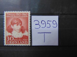 Фото марки Гренландия марка 1960г **