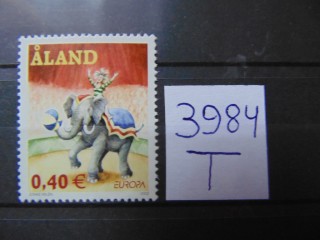 Фото марки Аландские острова марка 2002г **