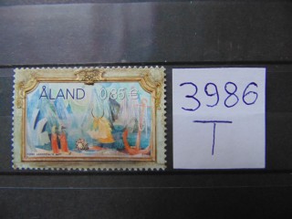 Фото марки Аландские острова марка 2007г **
