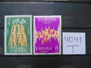 Фото марки Испания серия 1972г **