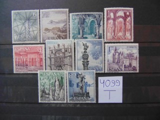 Фото марки Испания подборка одиночных марок 1964-65 **