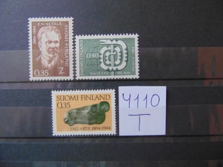 Фото марки Финляндия подборка одиночных марок 1964г **
