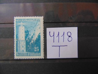 Фото марки Финляндия марка 1956г **