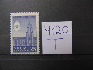 Фото марки Финляндия марка 1955г **