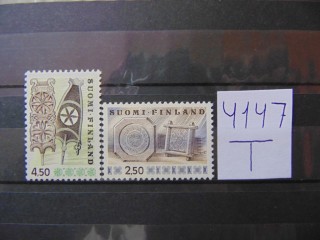 Фото марки Финляндия серия 1976г **