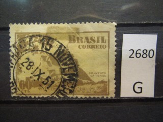 Фото марки Бразилия 1951г