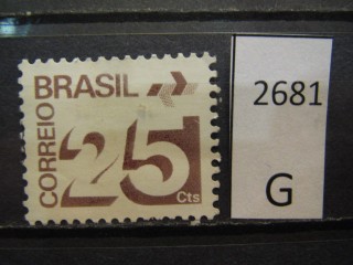 Фото марки Бразилия 1975г *