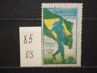 Фото марки Бразилия 1950г