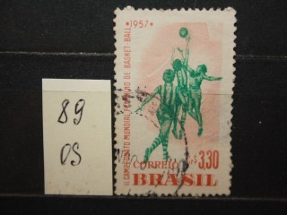 Фото марки Бразилия 1957г