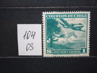 Фото марки Чили 1950г **