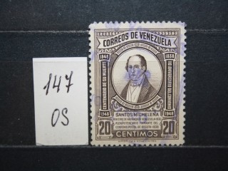 Фото марки Венесуэла 1949г