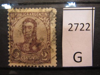 Фото марки Аргентина 1908г