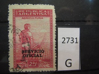 Фото марки Аргентина 1936г