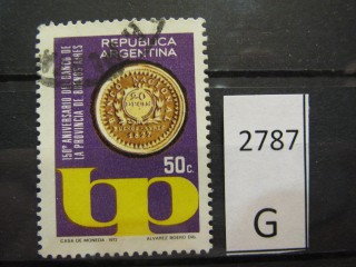 Фото марки Аргентина 1972г