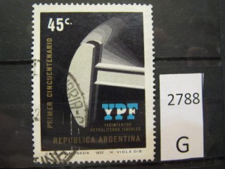 Фото марки Аргентина 1972г
