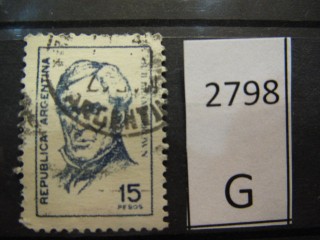 Фото марки Аргентина 1977г