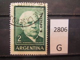 Фото марки Аргентина 1961г