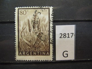 Фото марки Аргентина 1954г