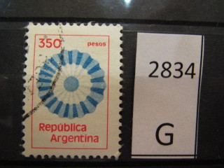 Фото марки Аргентина 1980г