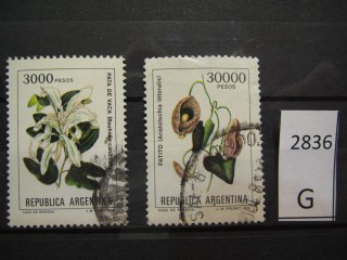 Фото марки Аргентина 1982г