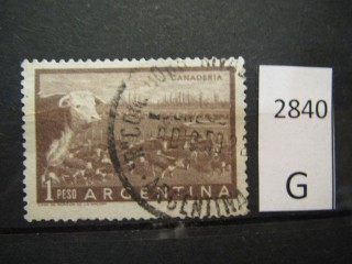 Фото марки Аргентина 1958г