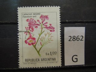 Фото марки Аргентина 1985г