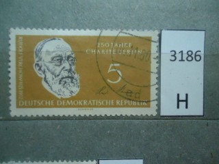 Фото марки Германия ГДР 1960г