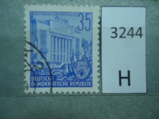 Фото марки Германия ГДР 1953г