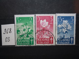 Фото марки Финляндия 1950г серия