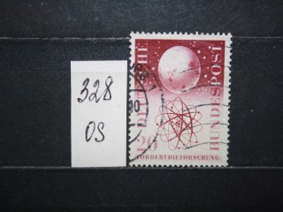 Фото марки Германия 1956г