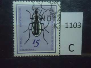 Фото марки ГДР 1968г