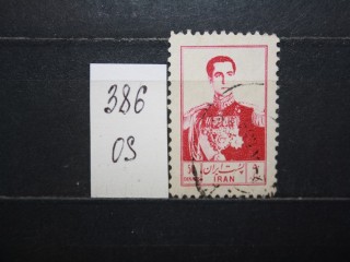 Фото марки Иран 1954г