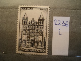 Фото марки Франция *