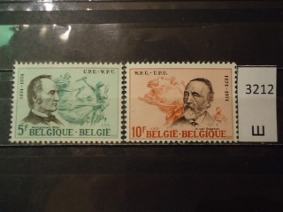Фото марки Бельгия 1974г серия **