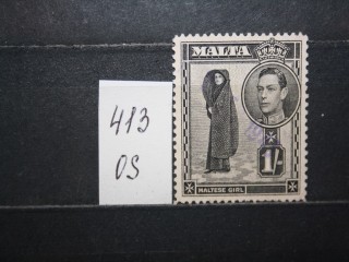 Фото марки Мальта 1938г