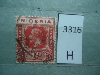 Фото марки Нигерия 1917г