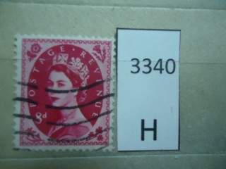 Фото марки Великобритания 1953г