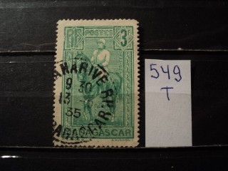 Фото марки Франц. Мадагаскар 1931г