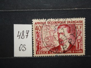 Фото марки Франц. Западная Африка 1952г