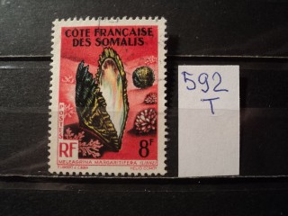 Фото марки Франц. Сомали 1962г