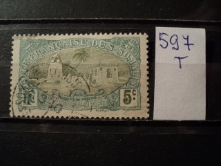 Фото марки Франц. Сомали 1909г