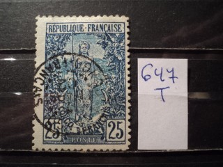 Фото марки Франц. Конго 1900г