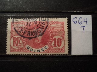 Фото марки Франц. Гвинея 1906г