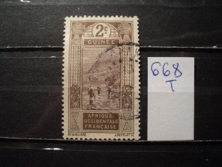 Фото марки Франц. Гвинея 1913г